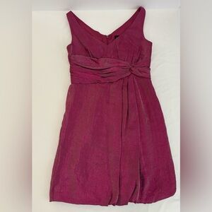 Max and Cleo magenta bubble dress